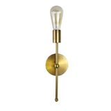 Dylight Retro Metal Mat Gold Dekoratif Duvar Aplik dy511