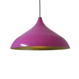 Dylight Retro Metal Pembe Dekoratif Rustik Metal Sarkıt Avize Çap:43 Cm