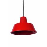 Dylight Retro Metal Sarkıt Avize Rustik Tekli Kırmızı Sarkıt Cafe Mutfak Aydınlatma Çap:35 cm Kırmızı dy8016