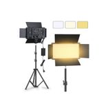 Dymax Profesyonel Led Işık 600 Ledli Dslr Fotoğraf Makinesi Video Kamera Işığı Set 2m Işık Ayağı