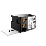 Dymo 1868812 XTL Isıyla Küçülen 54 mm 1.8 mt Beyaz Siyah Etiket
