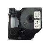 Dymo 45013 Beyaz-Siyah D1 12 mm x 7 m Muadil Yedek Şerit