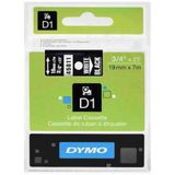 Dymo 45811 D1 Siyah-Beyaz 19x7 m Şerit
