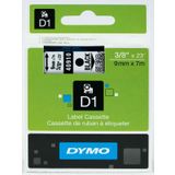 Dymo 720670-40910 D1 Şeffaf-Siyah 9x7 m Şerit