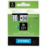 Dymo D1 53713 Beyaz-Siyah 24 mm x 7 m Yedek Şerit
