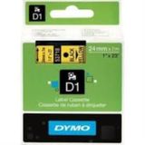 Dymo D1 53718 Sarı-Siyah 24 mm x 7 m Yedek Şerit