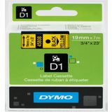 Dymo D1 Şerit 19X7 Mt Sarı-Siyah 45808 S0720880