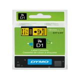 Dymo D1 Serit Standart 19 Mmx7 Mt Sari Uzerine Siyah 45808 S0720880