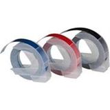 Dymo Kabartma Şerit 9 mm x 3 mt 3'lü S/M/K S0847750 Mavi Kırmızı Siyah Renk Seçenekleriyle Sarf Malzeme