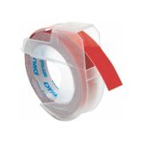 Dymo Kırmızı 3D Plastik Kabartma Yedek Şerit 9MM X 3M