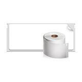 Dymo Labelwriter Etiket Yazıcıları Için Lw Büyük Posta Adresi Etiketleri, Beyaz, 1-4/10'' x 3-1/2'', Büyük, 260&APOS;LIK 2 Rulo - standart