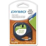 Dymo Letratag Şerit Kağıt 12 Mm X 4 Metre Beyaz Şerit Kağıt ( 10 Lu Paket)