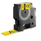 Dymo Rhinopro 18058 Sarı Siyah Isıyla Küçülen Muadil Şerit 19Mm X 1,5Mt