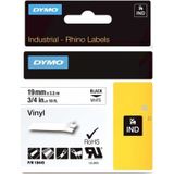Dymo Rhinopro 18445 Beyaz/Siyah Renkli Vinil Şerit 19 MM X 5.5 M