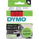 Dymo S0720720 D1 Yedek Şerit 9 MMX7MT Kırmızı-Siyah 40917 (Kdo)
