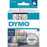 Dymo S0720930 D1 Yedek Şerit, 24 Mm X 7 Metre Beyaz- Siyah (53713) - Yok