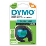 Dymo S0721510 12 mm x 4 mt Yeşil LetraTag Kağıt Şerit