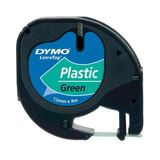 Dymo S0721640 Yeşil 12mmx4m Letratag Plastik Şerit