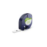 DYMO ŞERİT LETRA TAG KAĞIT ŞERİT BEYAZ 12MMX4M S0721510 59421