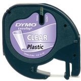 Dymo Şerit Letratag Plastik 12mm X 4mt Şeffaf 721530 12268