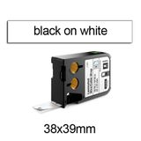 Dymo XTL 1868708 Beyaz/Siyah 38x39 mm 150 LamineTel/Kablo Etiket