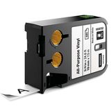 Dymo XTL 1868752 Beyaz/Siyah 19x7 Çok Amaçlı Vinil
