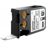 Dymo XTL Lamine Tel/Kablo Etiketi 21x39 MM Beyaz/Siyah 150 Etiket