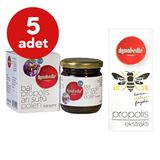 Dynabeille Propolis Arı Sütü Polen Karışımı P-16 (5 Adet) + Dynabeille %30 Propolis Ekstraktı Damla 30 ml Hediye