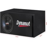 Dynamat Oto Bass Subwoofer Kabinli 20CM 800W Dynamat RK-320
