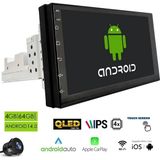Dynamat RK-4007 Android Double Single Dın 7 İnç 4+64GB 4 Çekirdek Android 14 - Siyah