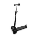 Dynamic Işıklı Katlanabilir Scooter 5+ Yaş İçin Siyah 3 Tekerlekli Güvenli Tasarım