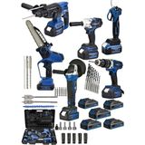 Dynamic Max 6'lı Muhteşem Takım 986VX Şarjlı Somun Sökme/taşlama/vidalama/testere/dal Budama/kırıcıhilti 5