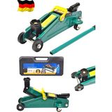 Dynamic Max Alman 2.5 Ton Arabalı Tekerlekli Hidrolik Timsah Kriko Çantalı Max 360 mm Kaldırma 3 Yıl Garanti
