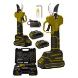 Dynamic Max Alman 5630GR Kömürsüz Motor Akülü Bağ Makasi Dal Budama Kesme Makasi Makinesi Yeni Seri Sarı
