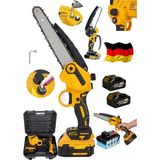 Dynamic Max Alman 906 Rp 10 Pilli Otomatik Yağlamalı Çift Bataryalı Zinçirli Odun Dal Budama Makinası 20 cm