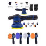 Dynamic Max Alman V999 Şarjlı Araç Parke Mermer Ahşap Polisaj Pasta Cila Parlatma Makinesi Devirli Mavi