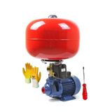 DYNAMİC MAX Qb60 24 Lt 1 Hp Bakır Sargı Tank Santrifüj Otomatik Hidrofor Pompa Paket Hidrofor 2 Kat