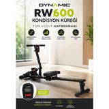 Dynamic RW600 Amortisörlü Katlanabilir Kürek Uzun Ömürlü Pratik Kullanım İçin Tasarlandı