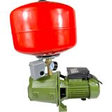 Dynamic Tech Jet-100 24 Litre Küre Tanklı Hidrofor Seti 4 Kat 4 Daire 1 Hp 50 Metre Dik Su Basıncı - 24 lt - Yeşil