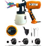 Dynamic Tech Profesyonel 1000 W Elektrikli Sprey Boya Püskürtme Tabancası Dezenfektan İlaçlama Makinesi