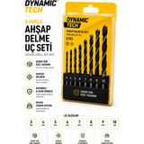 Dynamic Tech Profesyonel 8 Parça Ahşap Delme Uç Seti 3-10 mm Matkap Ucu Mdf Sunta Kontrplak Uyumlu