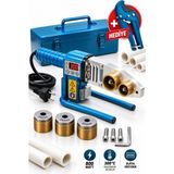 Dynamic Tech Profesyonel 800W Dijital Göstergeli 300°C Boru Kaynak Makinesi Seti – 20/25/32 mm Pafta + Boru Kesme Makası Hediyeli