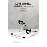 Dynamic W004 El Kol Ayak Egzersiz Aleti Direnç Ayarlı Kondisyon Bisikleti