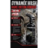 Dynamix Wash Beton/harç Kalıntısı Sökücü 500 ml Asidik Etkili Temizlik Ürünü Araç İçin
