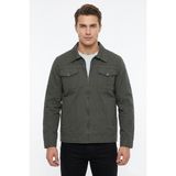 Dynamo 8002 BGL-ST04368 Haki Erkek Mevsimlik Kanvas Spor Mont