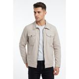 Dynamo 8002 BGL-ST04368 Taş Erkek Mevsimlik Kanvas Spor Mont