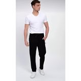 Dynamo Battal Erkek Eşofman Alt AS101 Siyah - 5XL
