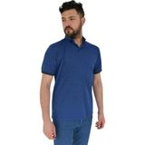 Dynamo Erkek Büyük Beden Polo Yaka Tişört Kagi 2355 BGL-ST02819 - 5XL - İndigo