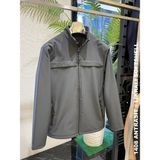 Dynamo Erkek Dik Yaka Su Itici Likralı Softshell Kumaş Büyük Beden Mont - 4XL - Antrasit