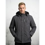Dynamo Erkek Füme Çıkarılabilir Kapüşonlu Içi Polar Mont 3130 - 2XL